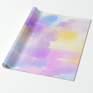 Papel De Regalo acuarela abstracta de arte de fondo