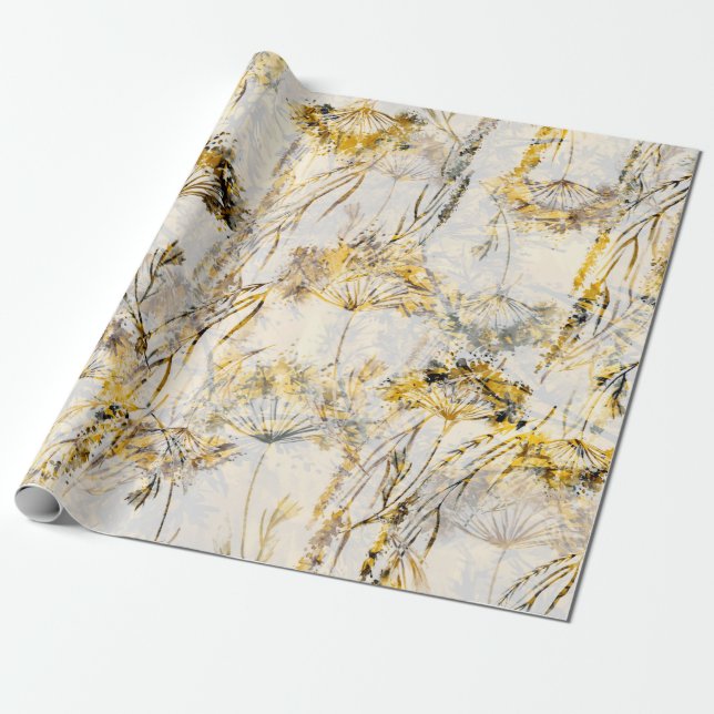 Papel De Regalo Acuarela de fondo abstracto sin fisuras, patrón.  (Desenrollado)