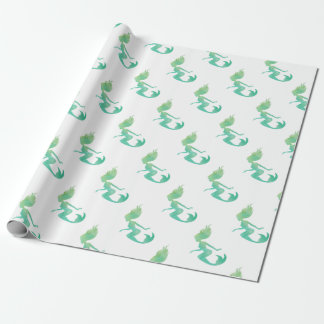 Papel De Regalo Acuarela de la sirena