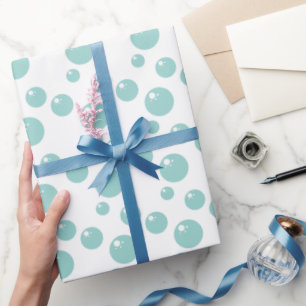 Papel De Regalo Acuarela de medusas coloridas de Baby Shower