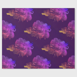 Papel De Regalo acuarela de terciopelo abstracto de bonito