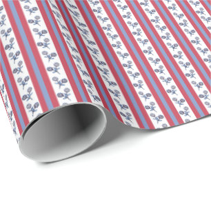 Papel De Regalo Acuarela Flor
