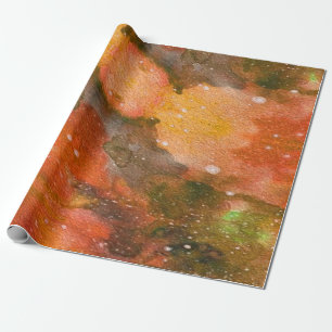 Papel De Regalo Acuarela pintada a mano abstracta. Lindo fondo