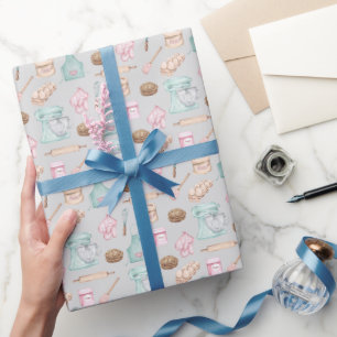 Papel De Regalo Acuarela que hace gris claro