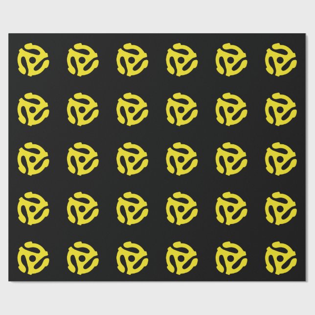 Papel De Regalo Adaptador de discos de vinilo (Superficie plana)