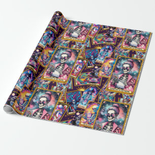 Papel De Regalo Adicto A Mis Tarjetas Tarot De Teléfono