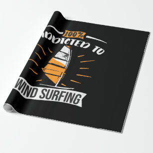 Papel De Regalo Adicto Al Surf Eólico