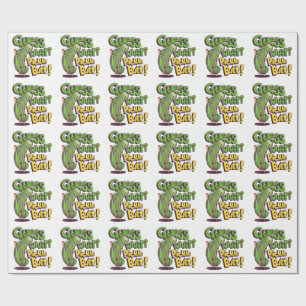 Papel De Regalo ¡Adivina qué! ¡Culo de pepino! Pepino divertido