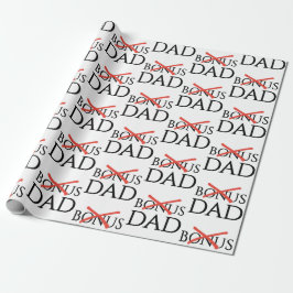 Papel De Regalo Adopción Padrastro BONUS PAPÁ Día del Padre