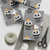 Adorable Ghost Face Cupcakes Para Regalos De Hallo