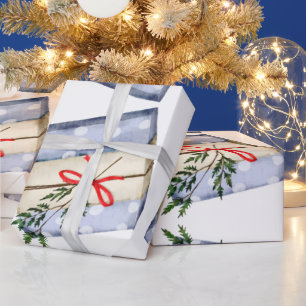 Papel De Regalo Adorables Navidades lindos festividades regalo azu