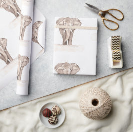 Papel De Regalo adorno de elefante
