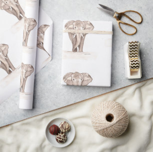 Papel De Regalo adorno de elefante