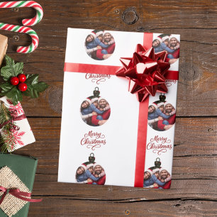Papel De Regalo Adorno de foto divertido guión Navidad
