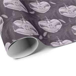 Papel De Regalo Adornos de cisne temperamental
