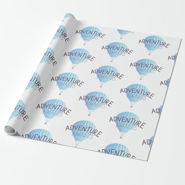 Papel De Regalo Adventure Awath Wrapping Paper (Desenrollado)