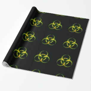 Papel De Regalo Advertencia del zombi del Biohazard