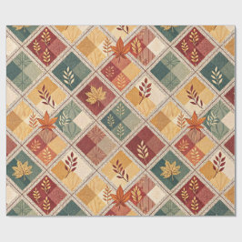 Papel De Regalo Aesthetic Holiday Checkered Wrapping Paper