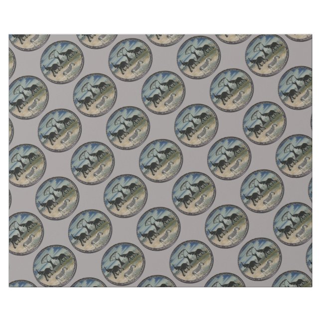 Papel De Regalo África Kenia Hermosa Vida Silvestre Elegante (Superficie plana)