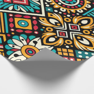 Papel De Regalo Africana Vibrance Essence