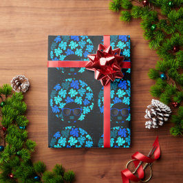 Papel De Regalo Afro Diva Azul 