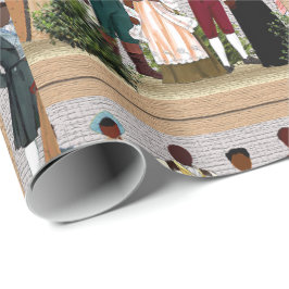 Papel de regalo afrocentrico Freedom Rings 1712