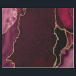 Papel De Regalo Agante Purpurina de imitación roja y dorada<br><div class="desc">Este elegante y glamoroso papel de envoltura es versátil y se puede usar para dar regalos o proyectos de arte y artesanía. Es ideal para cualquier ocasión, como cumpleaños, bodas, duchas de novias, duchas para bebés, aniversarios o regalos generales. Tiene un ágata de mármol rojo en un fondo rojo angustiado....</div>