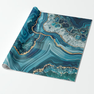 Papel de regalo Ágata Teal