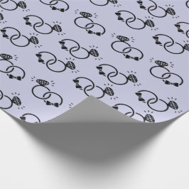 Papel De Regalo Agradables anillos Bodas para regalos de compromis