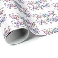 Papel de Regalo Agradecido y Próspero