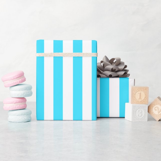 Papel De Regalo Agua fresca y sencilla y blanca (Baby Shower)