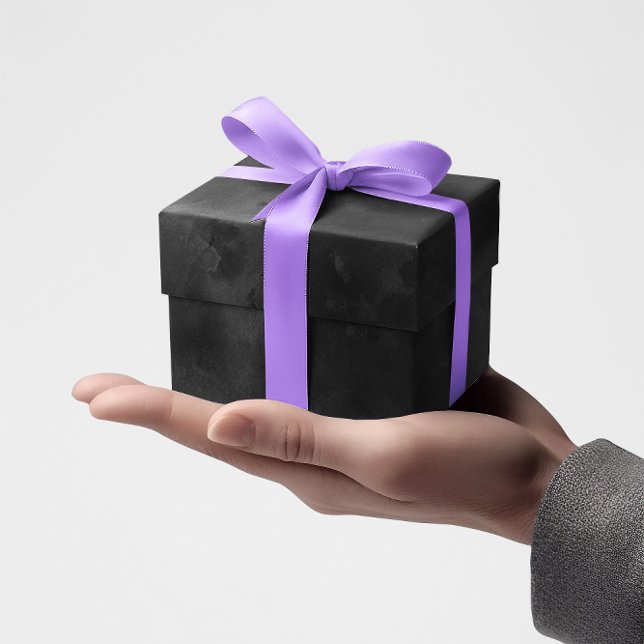 Papel De Regalo Agua gris y negra (Black Watercolor Wrapping Paper)