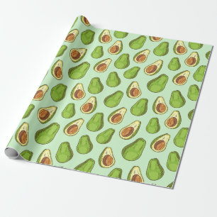 Papel De Regalo Aguacate