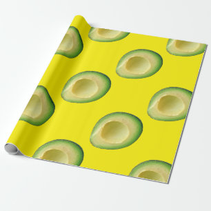 Papel De Regalo Aguacates todo alrededor 4 Alissa