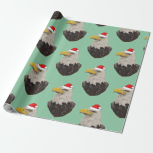Papel De Regalo Águila calva con un Sombrero