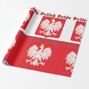 Papel De Regalo Águila del Orgullo Polaco