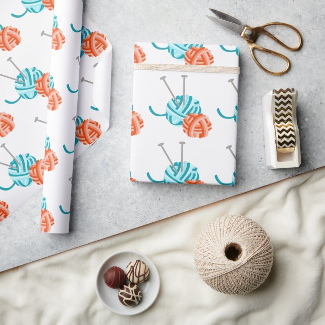 Papel De Regalo Agujas e hilados de punto (Artesanía)