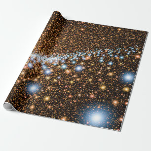 Papel De Regalo Agujero Negro de Andrómeda Estrellas Azules - Conc