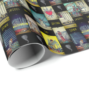 Papel De Regalo Aire de espadas arcanas menores