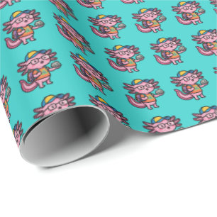 Papel De Regalo Ajolote nerd sarcástico I Preguntas de ajolote Mem
