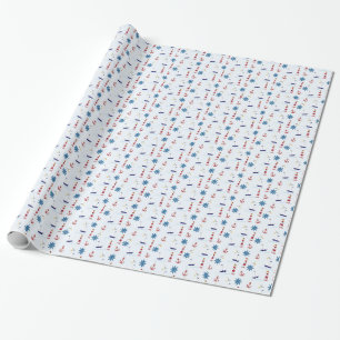 Papel De Regalo Ajuste de diseño náutico en vela