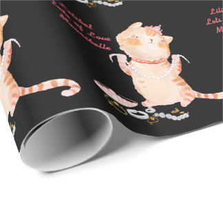 Papel De Regalo Ajuste de regalo con nombre Lilibet - varios diseñ