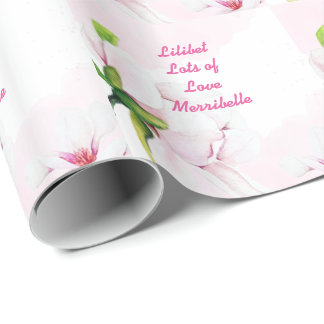 Papel De Regalo Ajuste de regalo con nombre Lilibet - varios diseñ