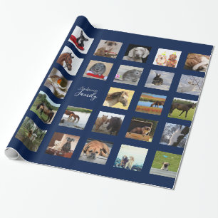 Papel De Regalo Ajuste de regalo de 34 COLLAGES DE FOTOS - Puede E