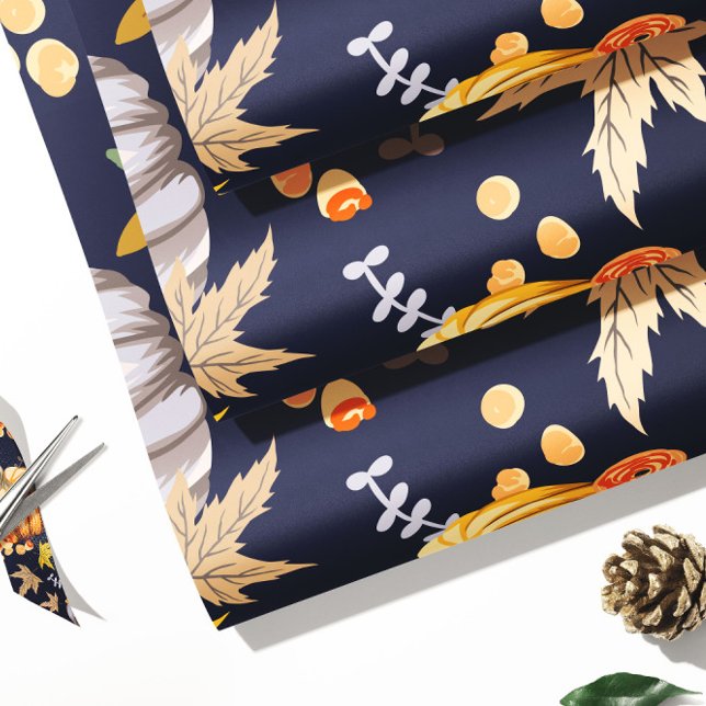 Papel De Regalo Ajuste de regalo de calabaza azul | Ajuste de rega (Subido por el creador)