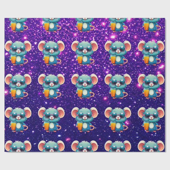 Papel De Regalo Ajuste de regalo de carácter temático con encanto  (Superficie plana)