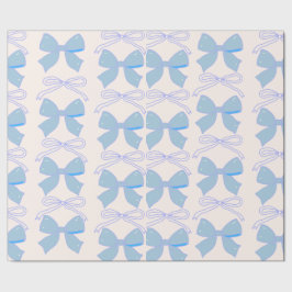 Papel De Regalo Ajuste de regalo de color azul para regalo de Baby