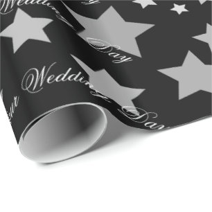 Papel De Regalo Ajuste de regalo de día de bodas