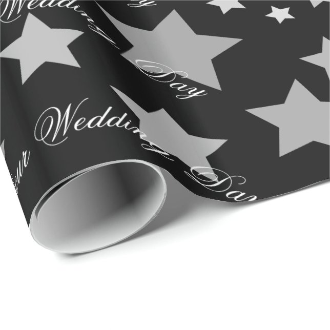 Papel De Regalo Ajuste de regalo de día de bodas (Esquina del rollo)