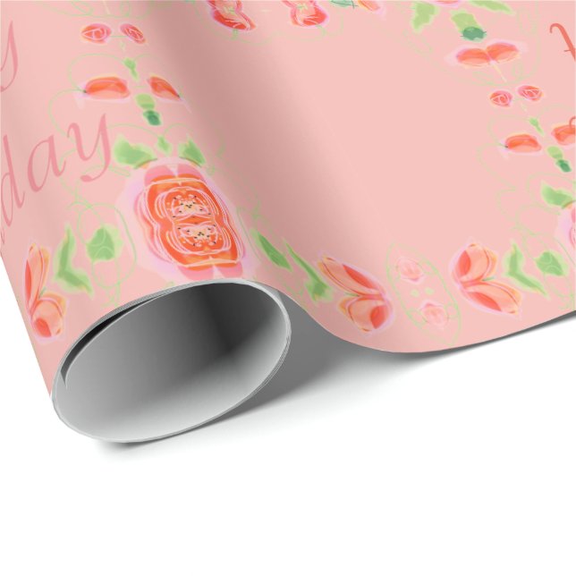 Papel De Regalo Ajuste de regalo de Fancy Designer (Esquina del rollo)